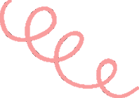 This picture has a white background and just a twisty shape of what appears to be a coral color almost like a string or a ribbon. It just twists in circular motion and goes across the photo.